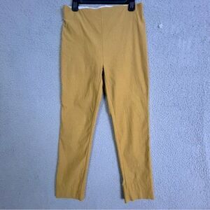 JEAN-PIERRE KLIFA WOMENS PANTS MUSTARD COLOR SIZE L